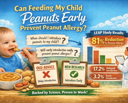 Peanut allergy prevention through early introduction