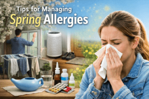 Spring allergy relief tips in action