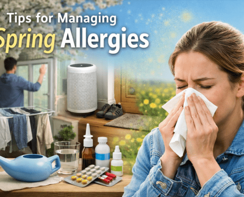 Spring allergy relief tips in action