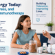 Child with food allergies meeting with an allergist to discuss Oral Immunotherapy treatment